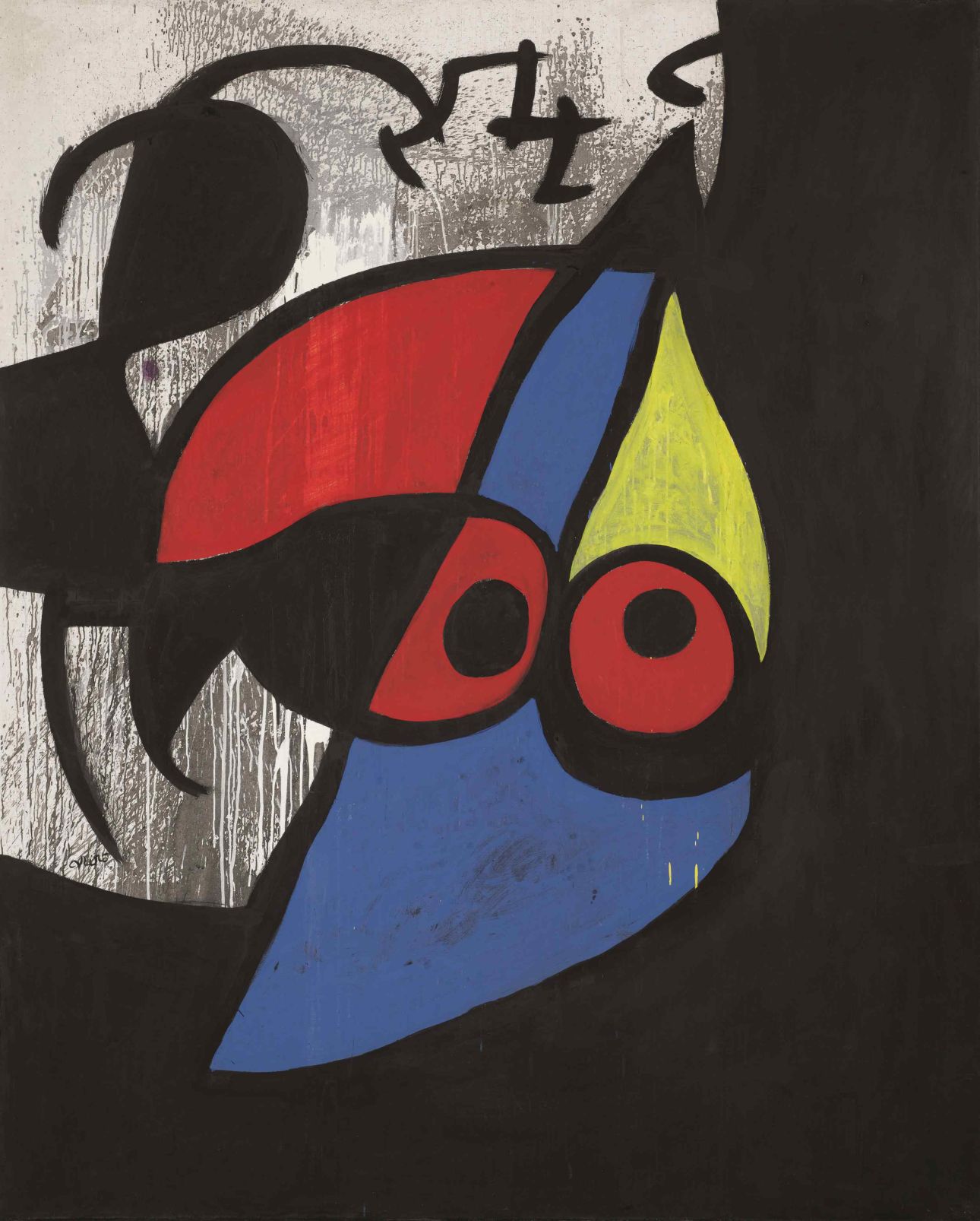 Joan Miro Femme, oiseau